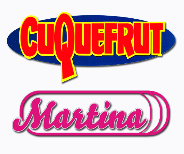 Nuestras marcas: Cuquefrut, Martina.